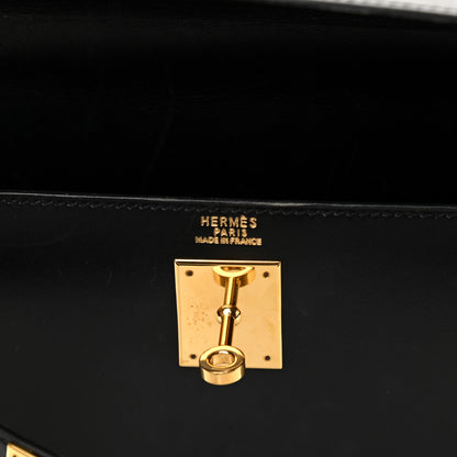 Hermes Box Kelly Sellier 32 Black 3 of 33