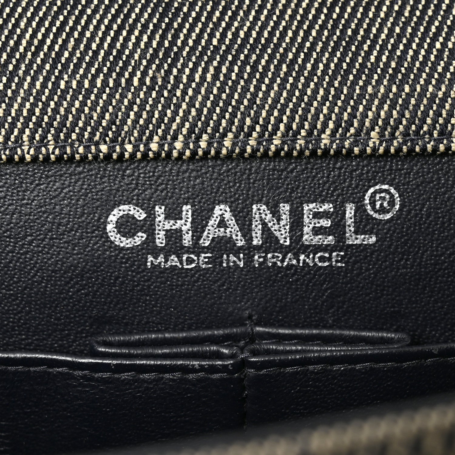 Chanel Denim Chocolate Bar Flap 5 of 9