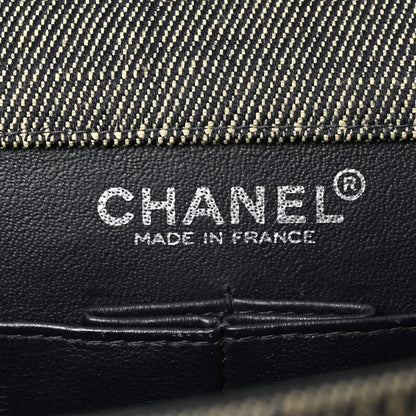 Chanel Denim Chocolate Bar Flap 5 of 9