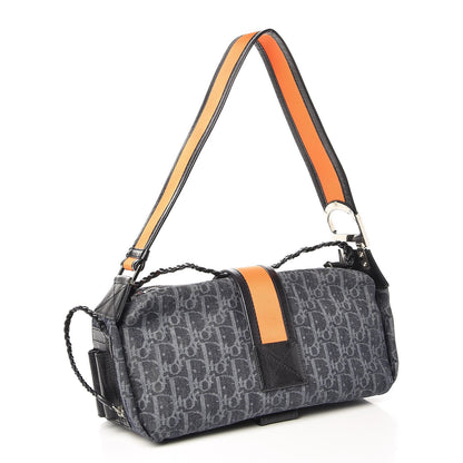 Christian Dior Monogram Flight East West Tote Blue 3 of 13