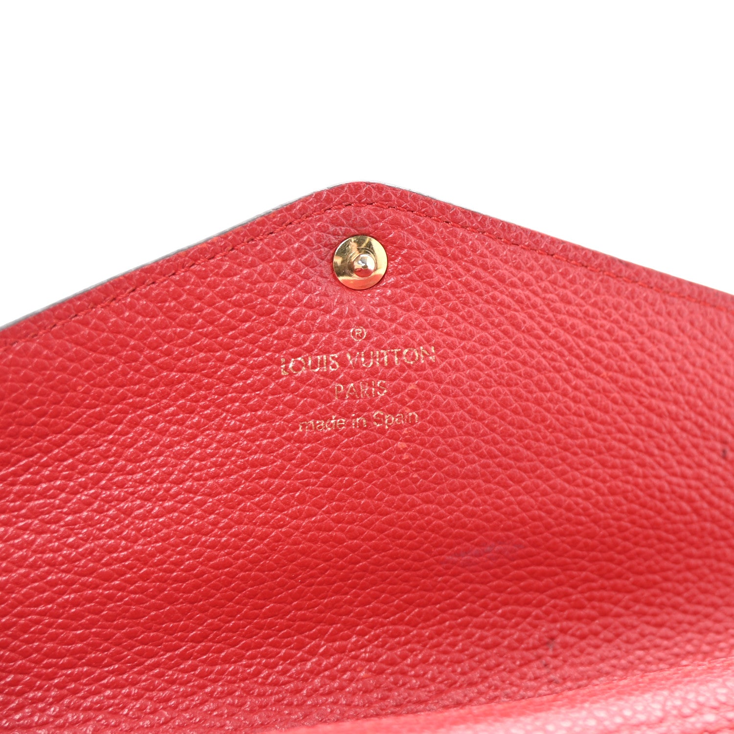 Louis Vuitton Empreinte Sarah Wallet NM Cherry 6 of 7