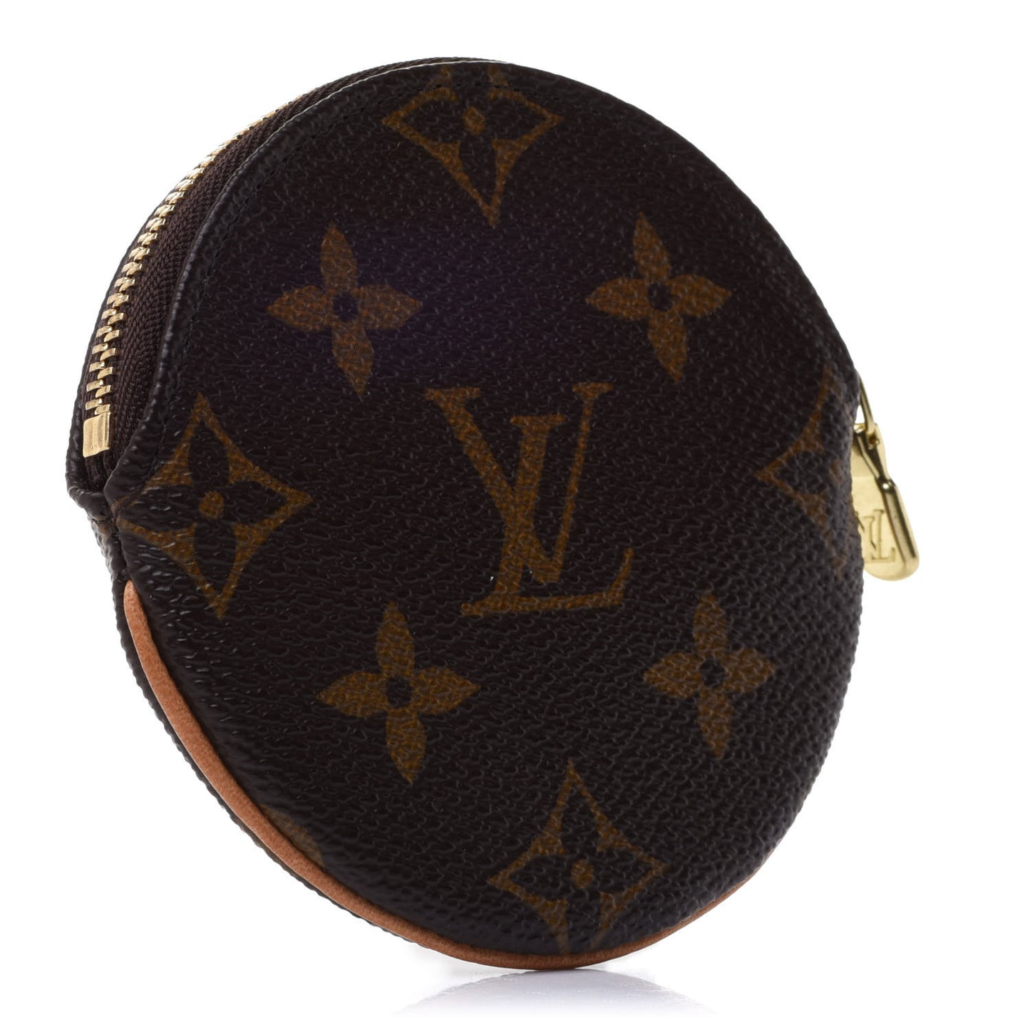 Monogram Round Coin Purse