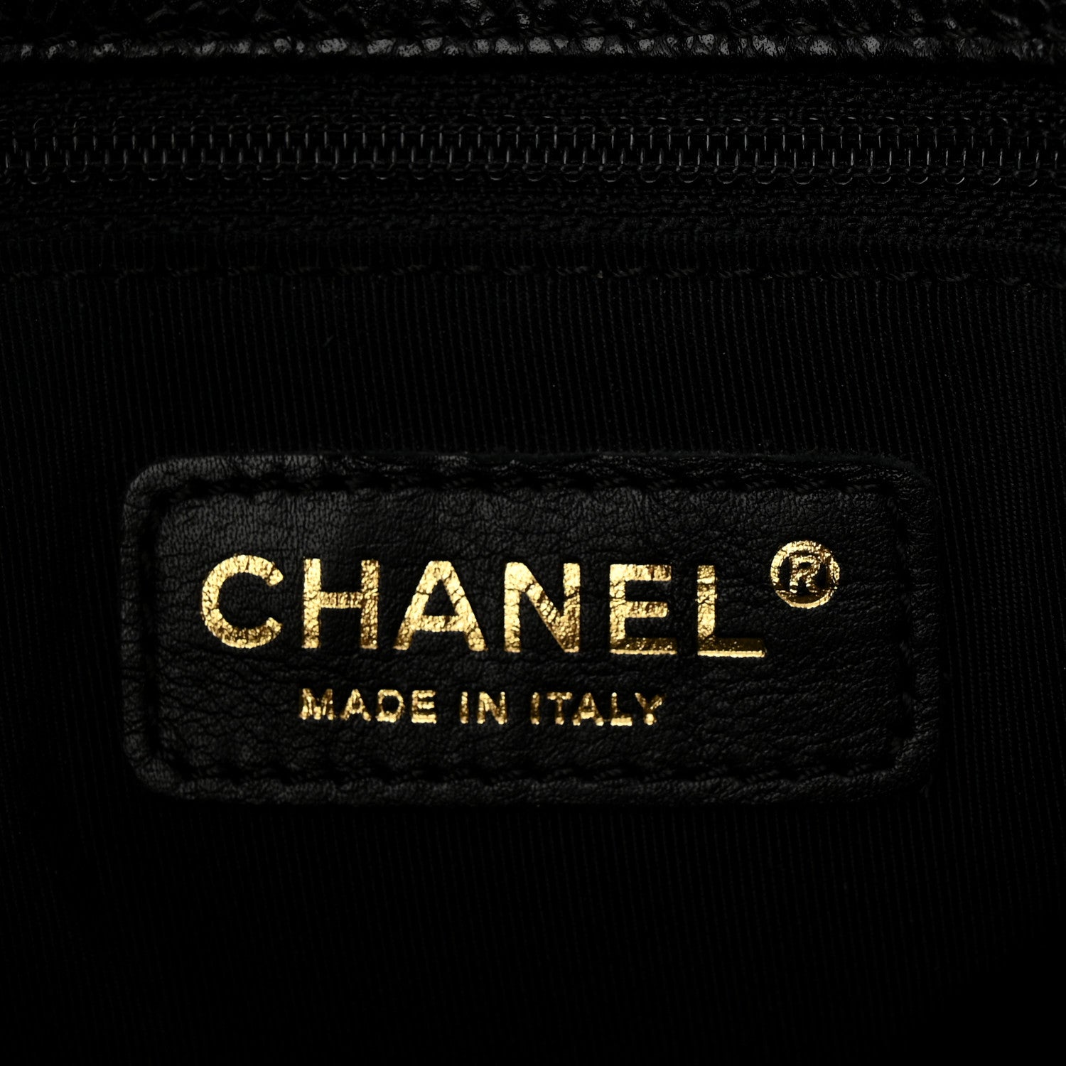 Chanel Caviar Quilted Grand Shopping Tote GST Black 6 of 10
