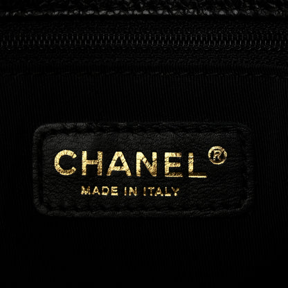Chanel Caviar Quilted Grand Shopping Tote GST Black 6 of 10