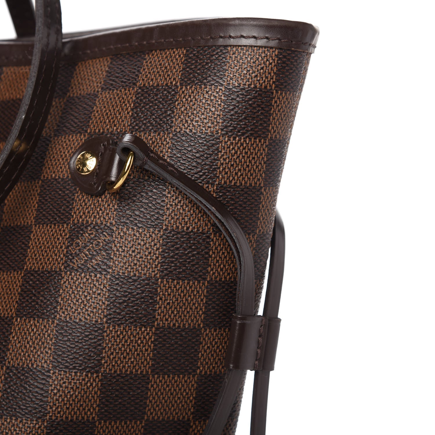 Louis Vuitton Damier Ebene Neo Neverfull MM Rose Ballerine 12 of 12
