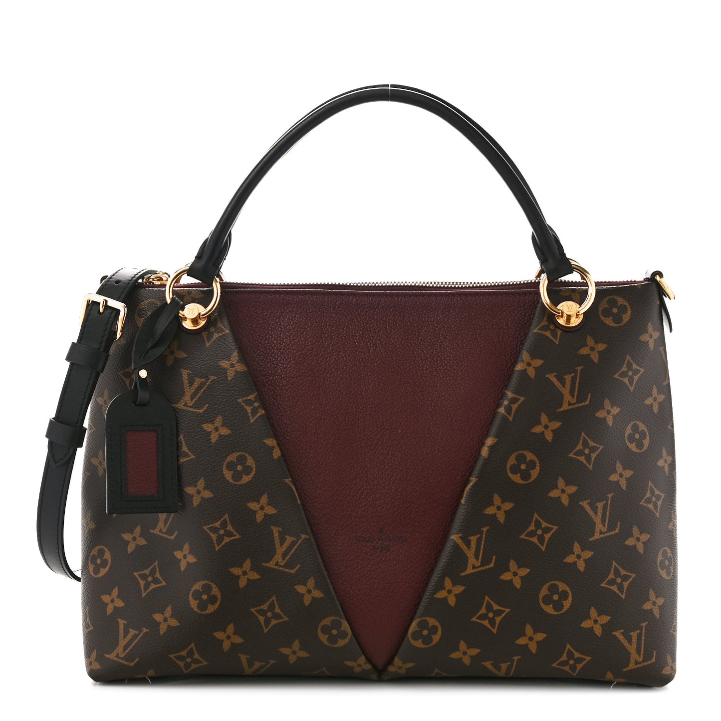 Monogram V Tote MM Bordeaux