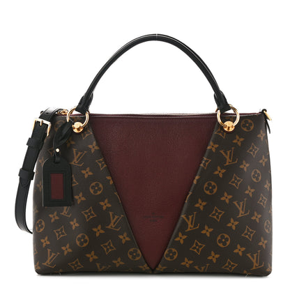 Louis Vuitton Monogram V Tote MM Bordeaux 1 of 9