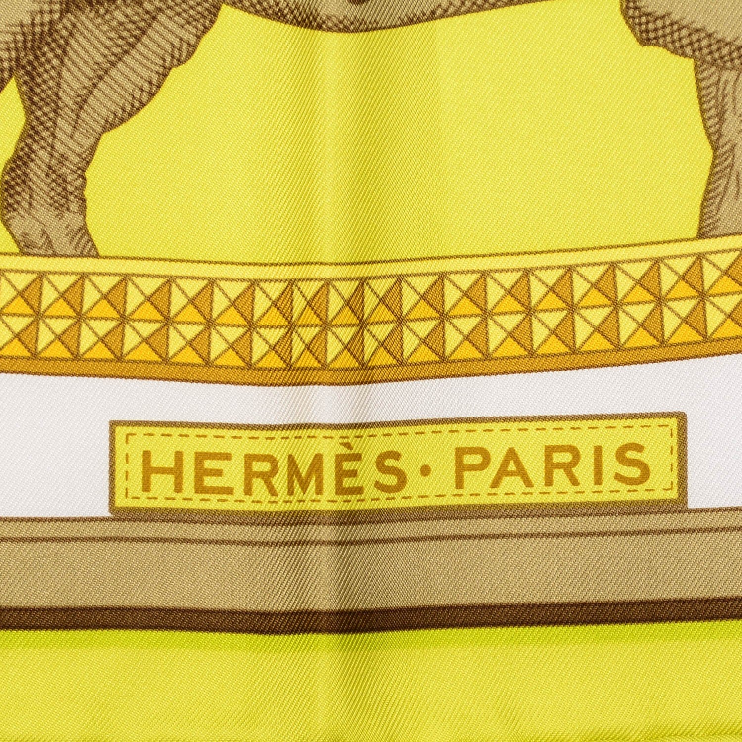 Hermes Silk Grand Apparat Scarf 90 5 of 5