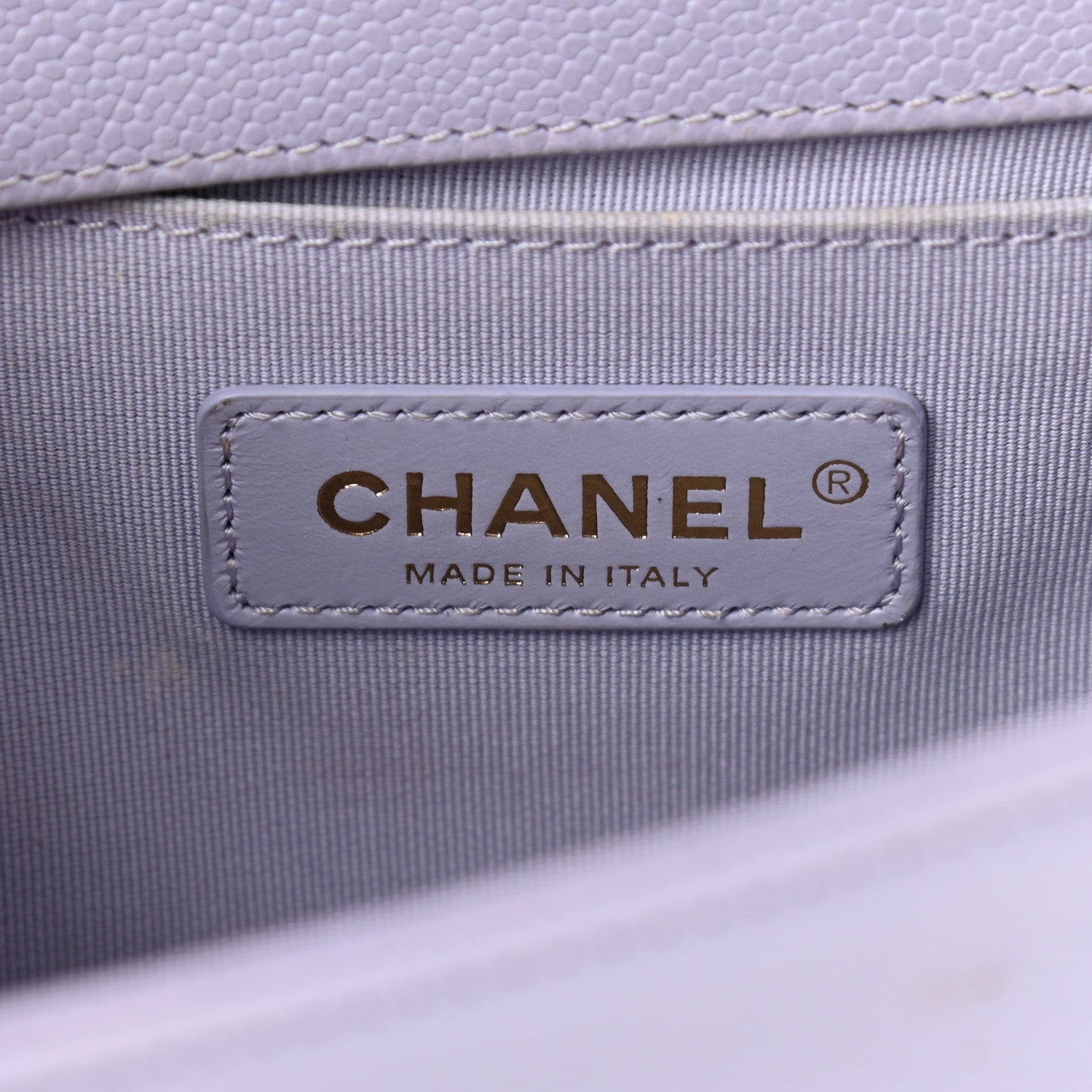 Chanel Caviar Quilted Medium Boy Flap Light Purple 6 of 13