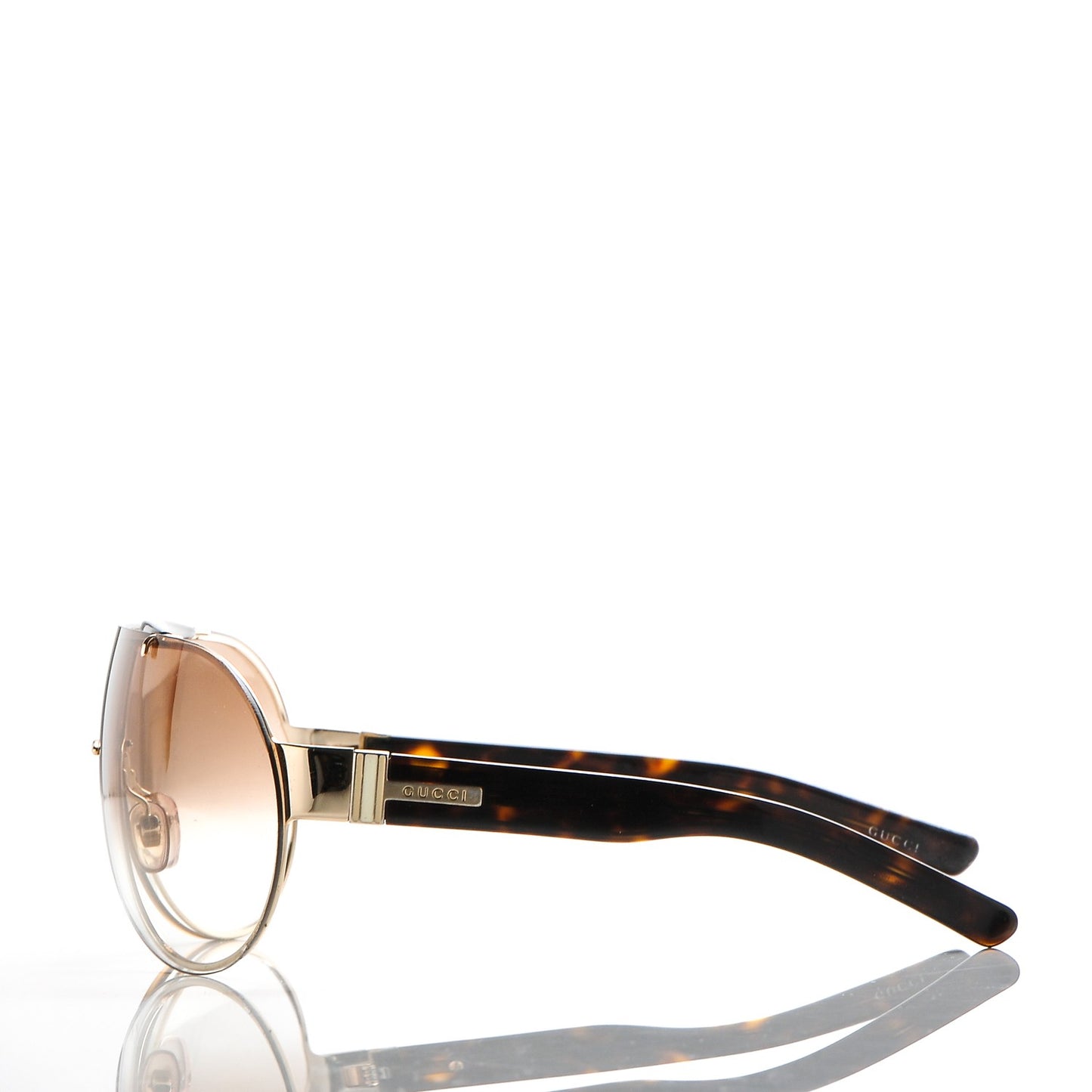 Aviator Shield Sunglasses 1830/S Brown