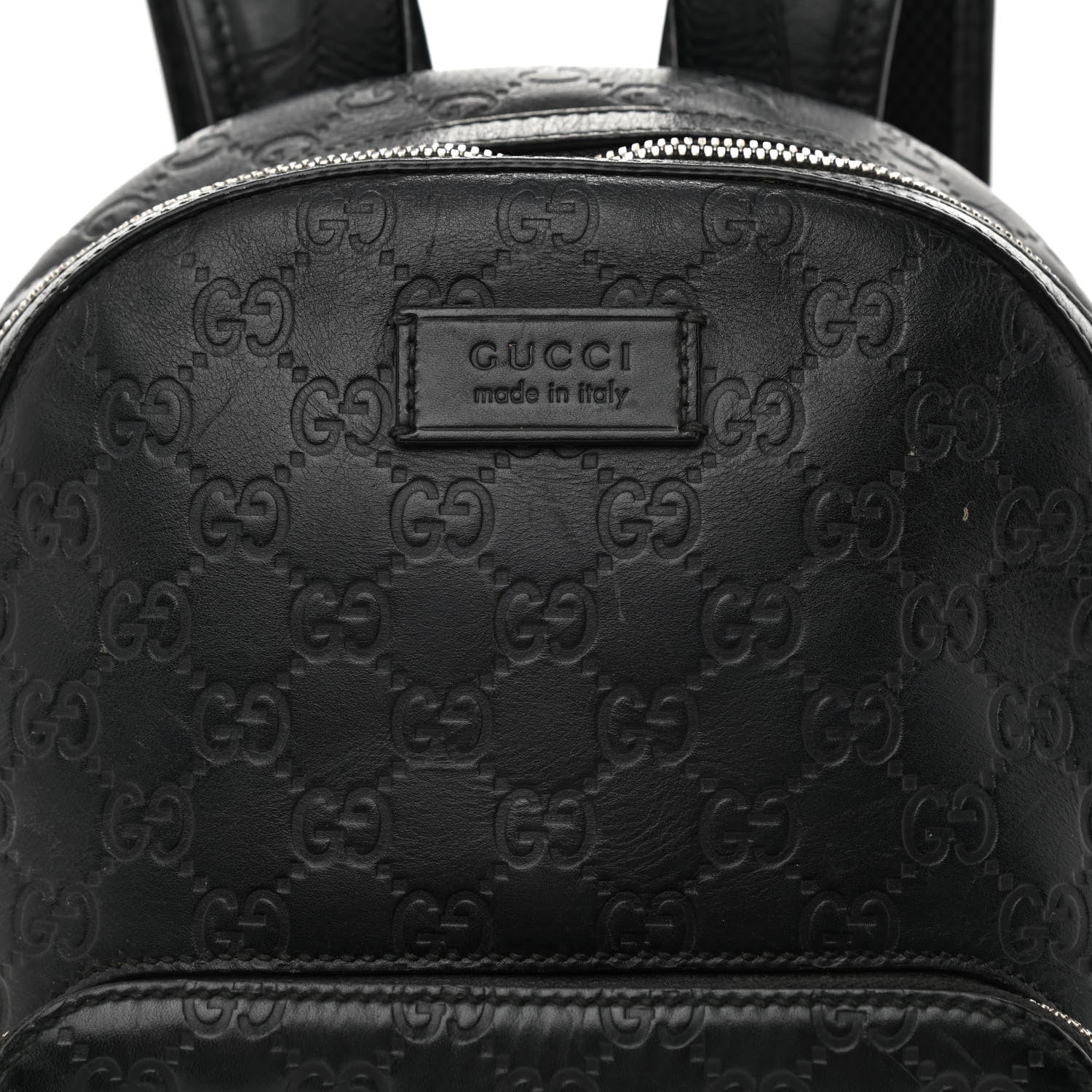 Gucci Guccissima Signature Small Day Backpack Black 9 of 11