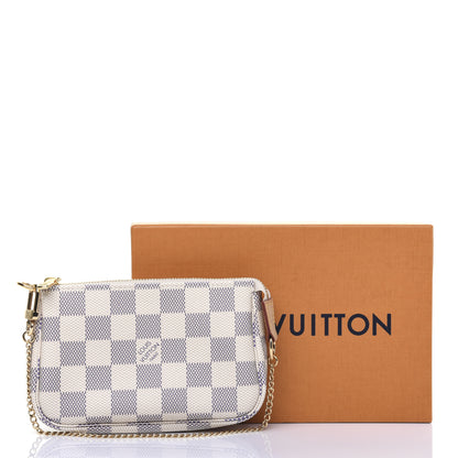 Louis Vuitton Damier Azur Mini Pochette Accessories 13 of 13