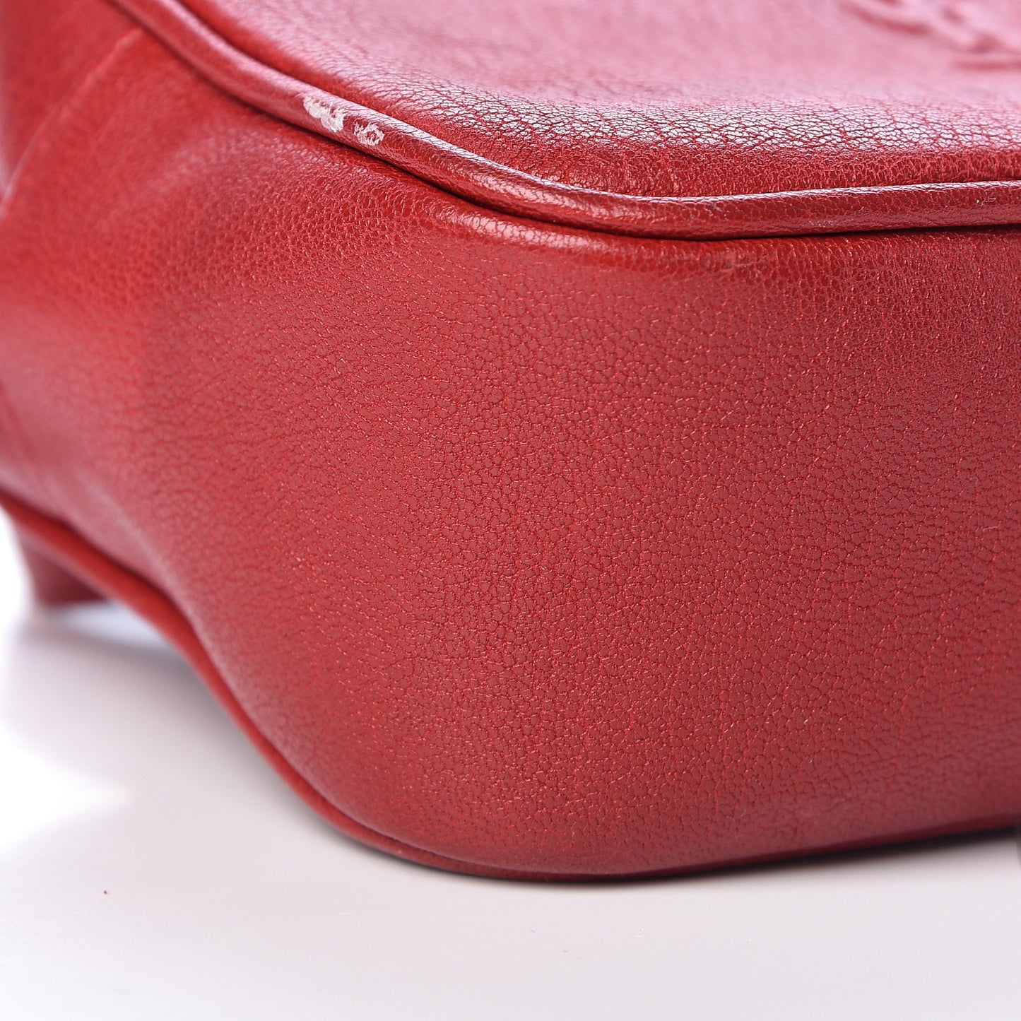 Lambskin Lou Belt Bag Red