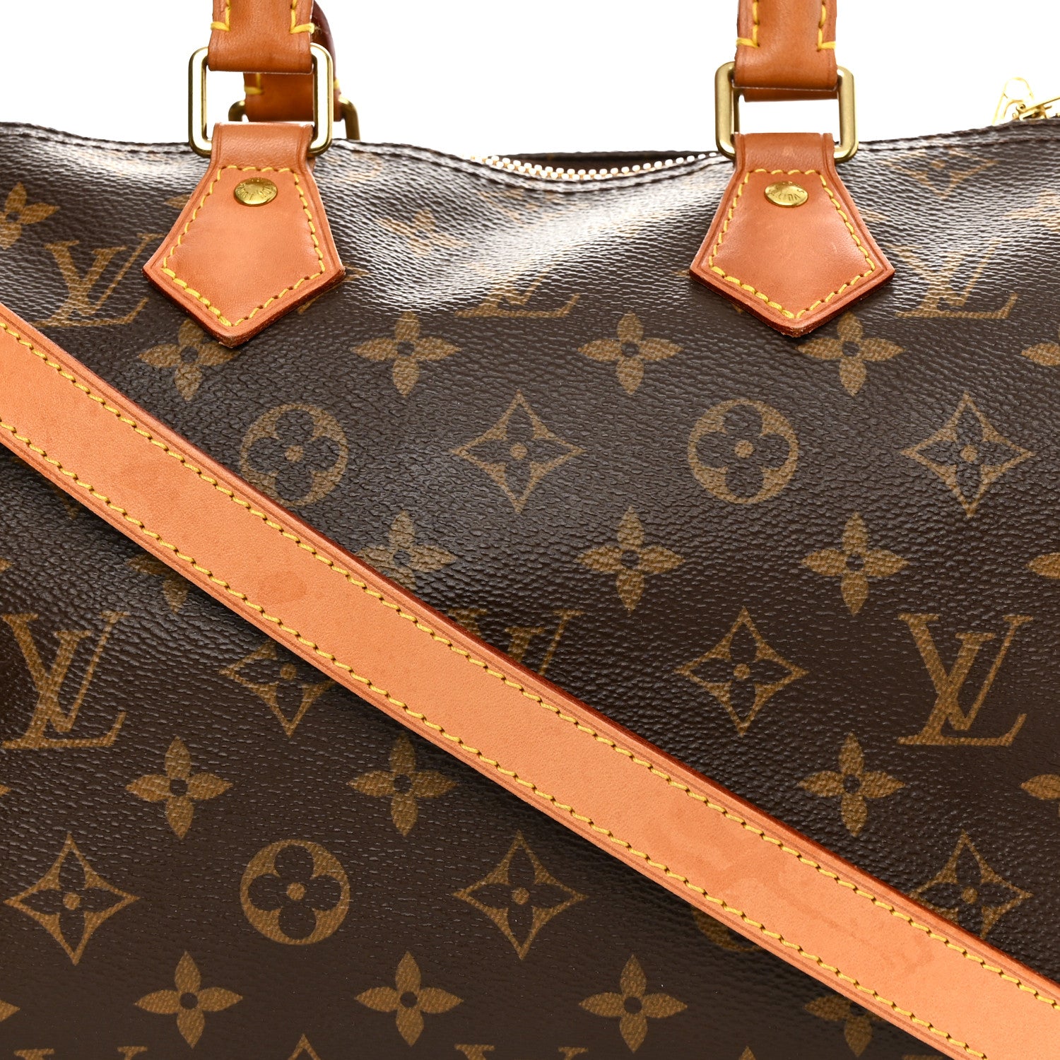 Louis Vuitton Monogram Speedy Bandouliere 25 8 of 10
