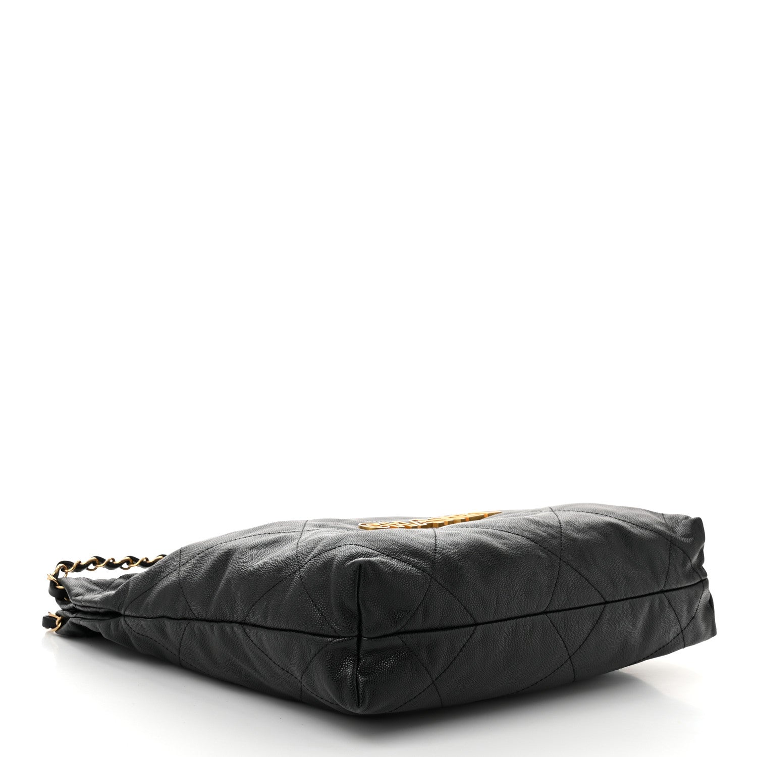 Chanel Shiny Caviar Quilted Small Chanel 22 Black 5 of 11