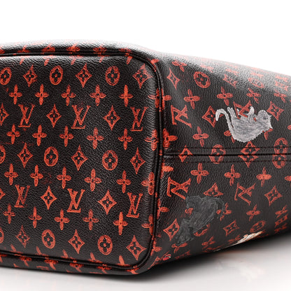 Louis Vuitton Catogram Neverfull MM Marron 11 of 12
