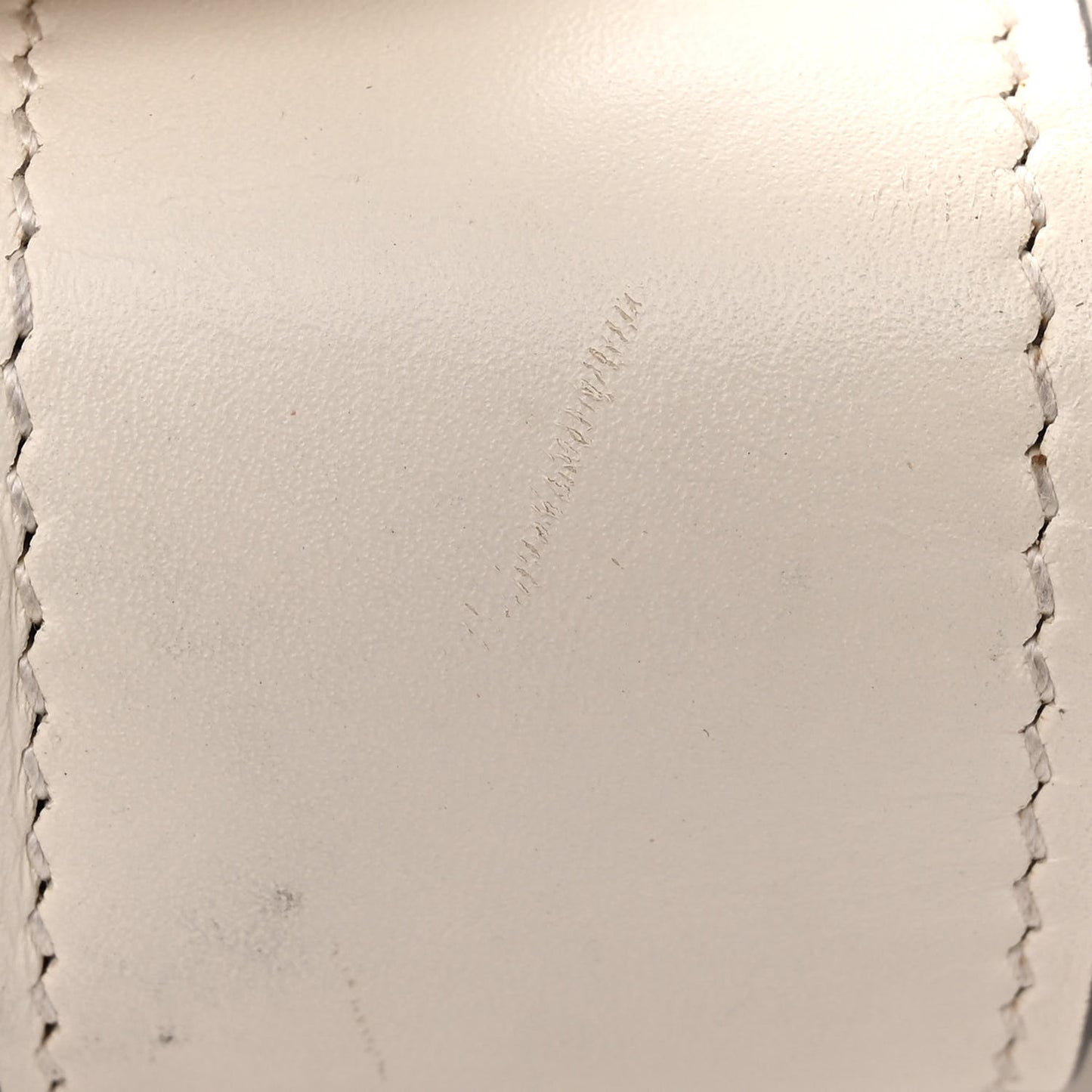 Nappa Pearl Studded Mini Queen Margaret Broadway Shoulder Bag Mystic White