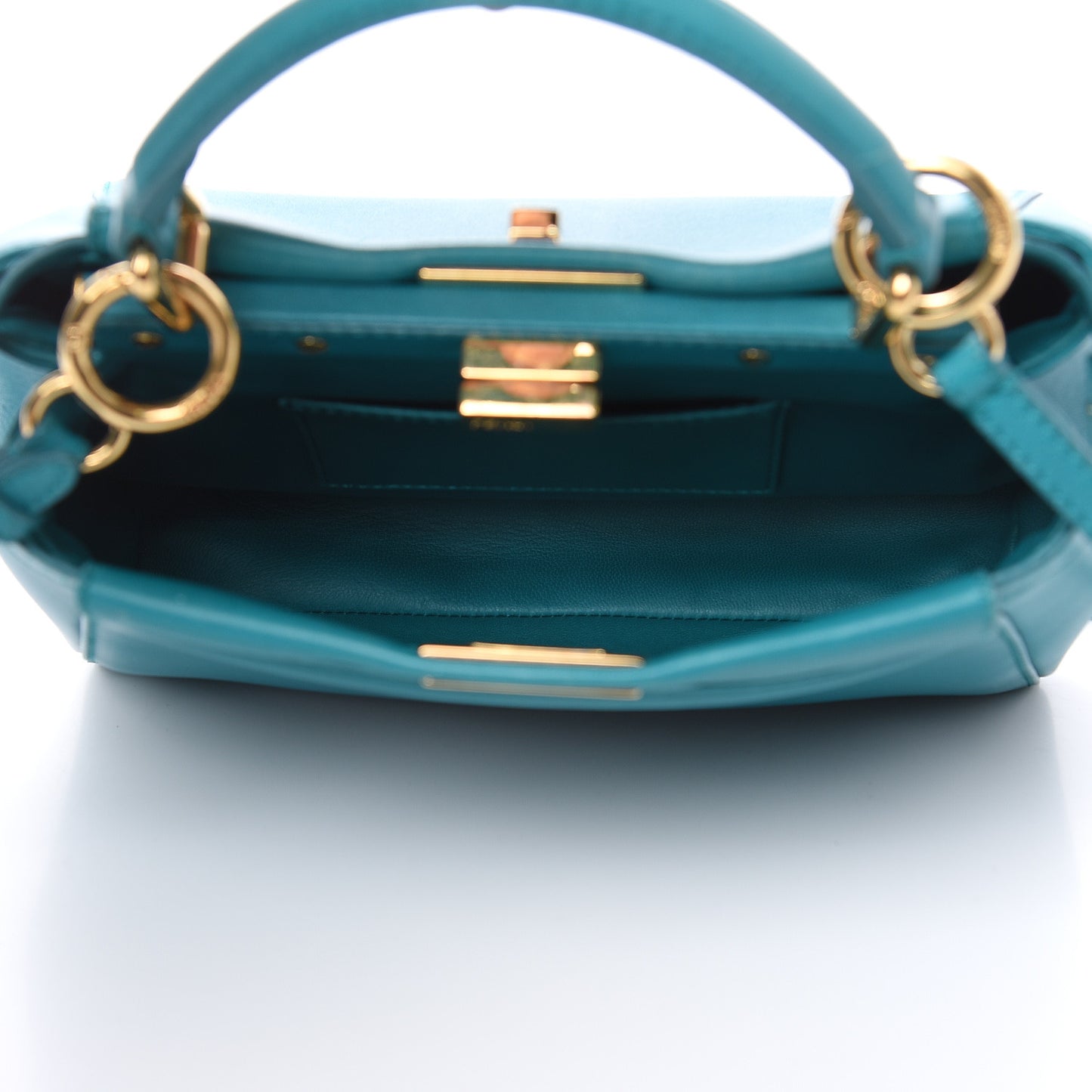 Nappa Mini Peekaboo Iconic Satchel Lago