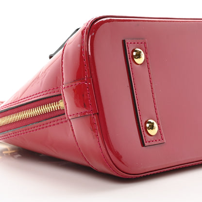 Louis Vuitton Vernis Alma BB Rose Indien 9 of 10