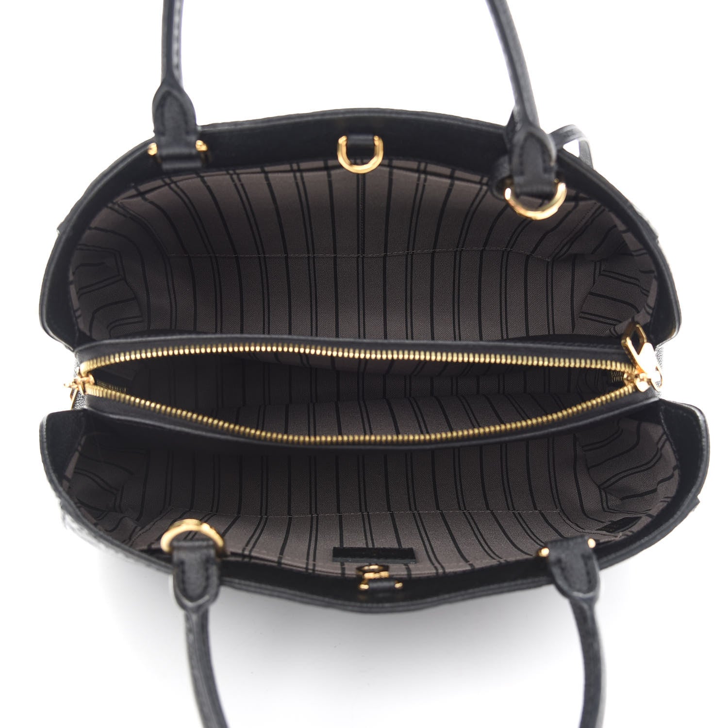 Louis Vuitton Empreinte Montaigne MM Black 5 of 10