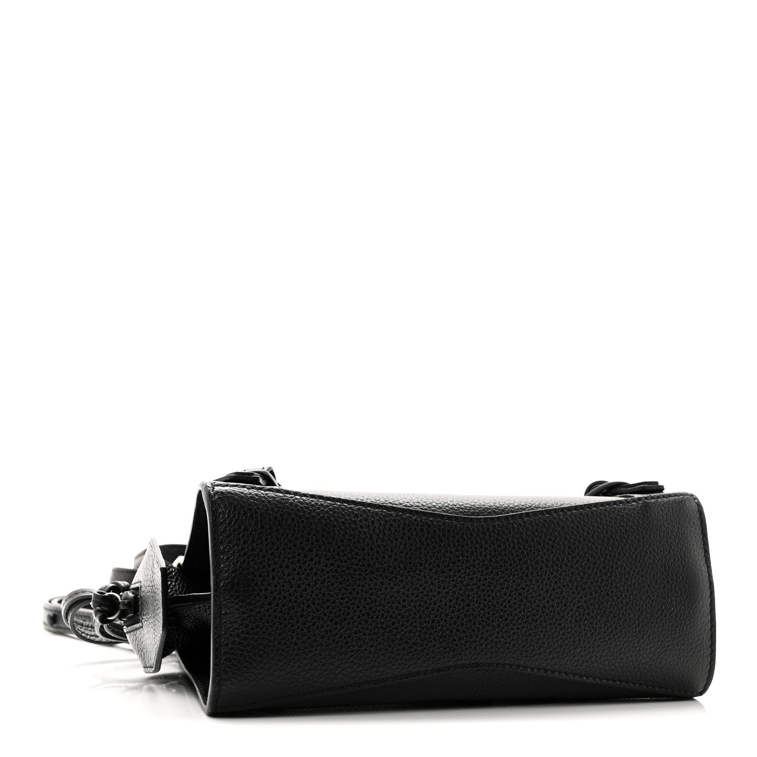 Balenciaga Grained Calfskin Neo Classic Black Hardware Mini City Black 4 of 10