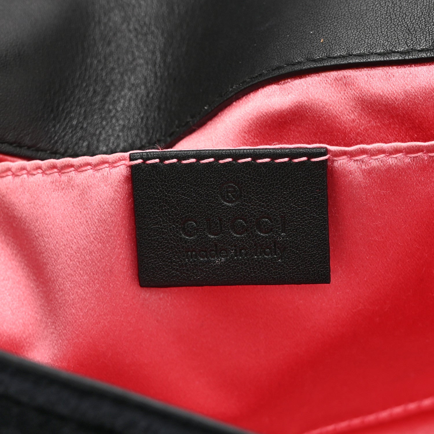 Gucci Velvet Matelasse Mini GG Marmont Shoulder Bag Black 6 of 11