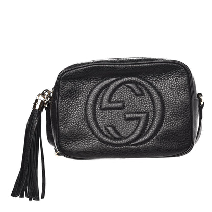 Gucci Pebbled Calfskin Small Soho Disco Bag Black 1 of 7