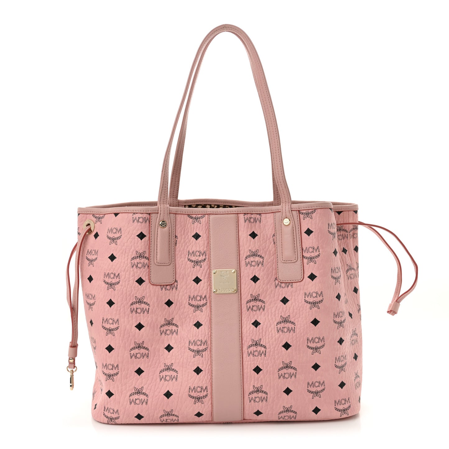 Visetos Medium Liz Reversible Shopper Tote Soft Pink