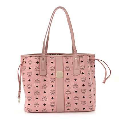 MCM Visetos Medium Liz Reversible Shopper Tote Soft Pink 1 of 21