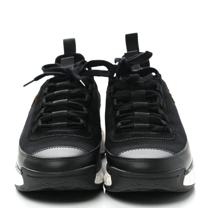 Chanel Velvet Calfskin Mixed Fibers CC Sneakers 37 Black 2 of 9