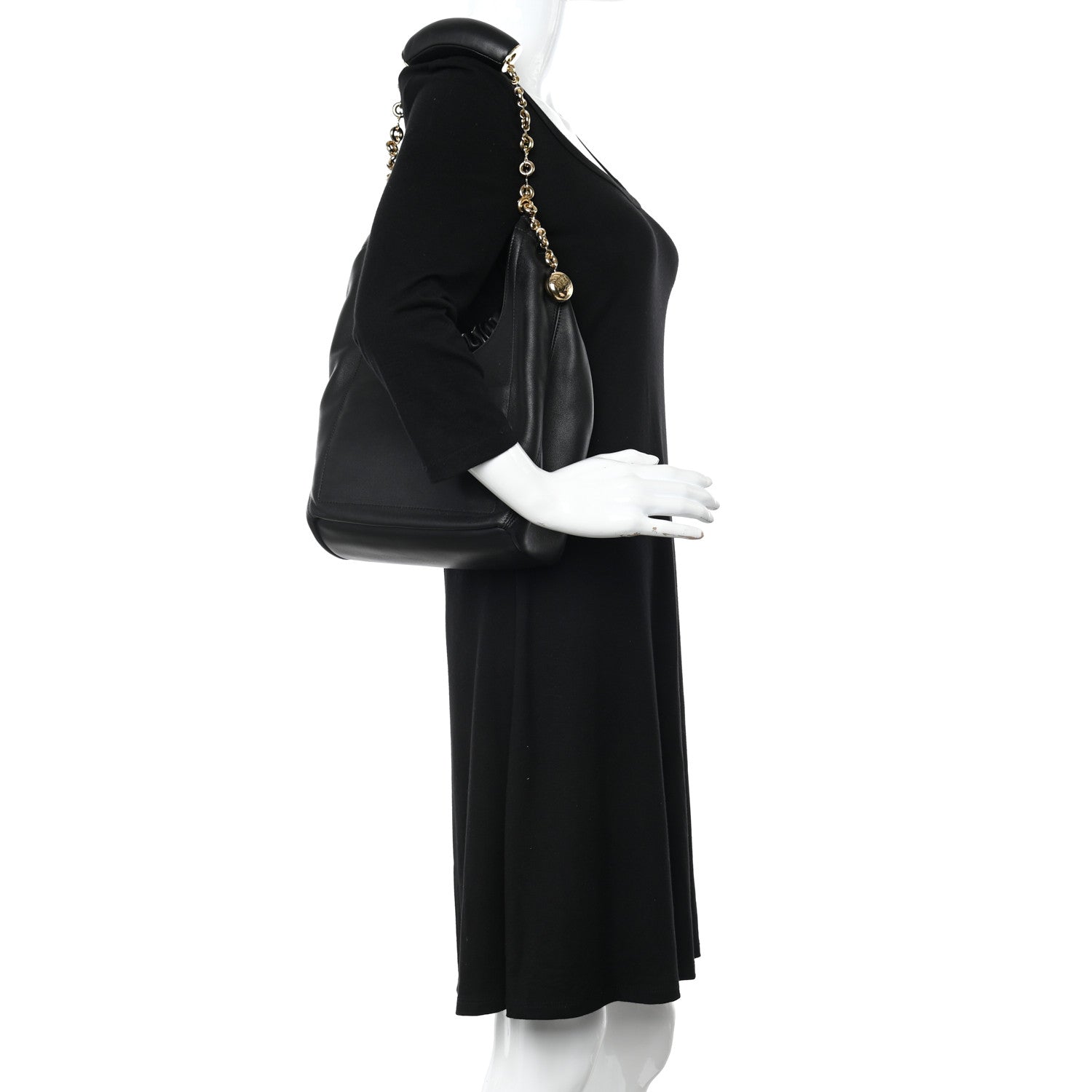 Loewe Nappa Small Squeeze Bag Black 2 of 13