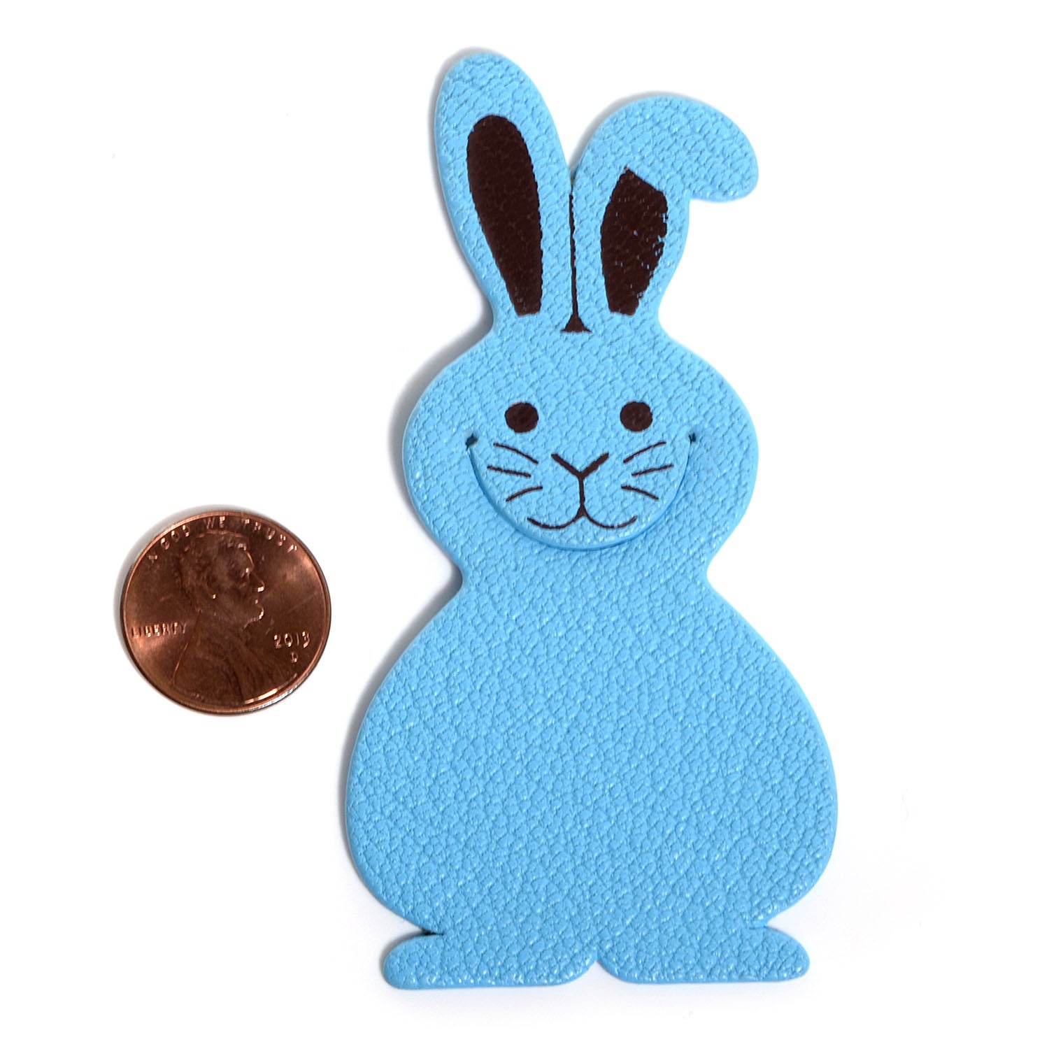 Hermes Chèvre Mysore Year of the Rabbit Pikabook Bookmark Celeste Bleu 2 of 4