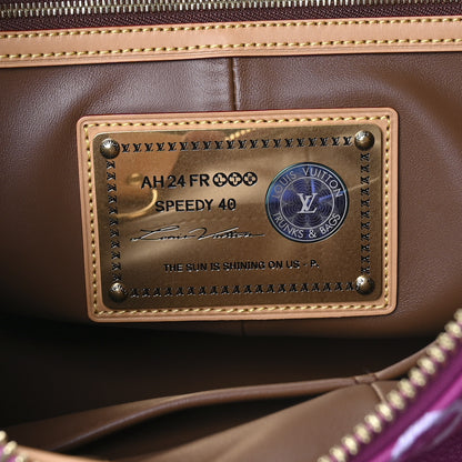 Louis Vuitton Calfskin Monogram Speedy P9 Bandouliere 40 Agate 13 of 21