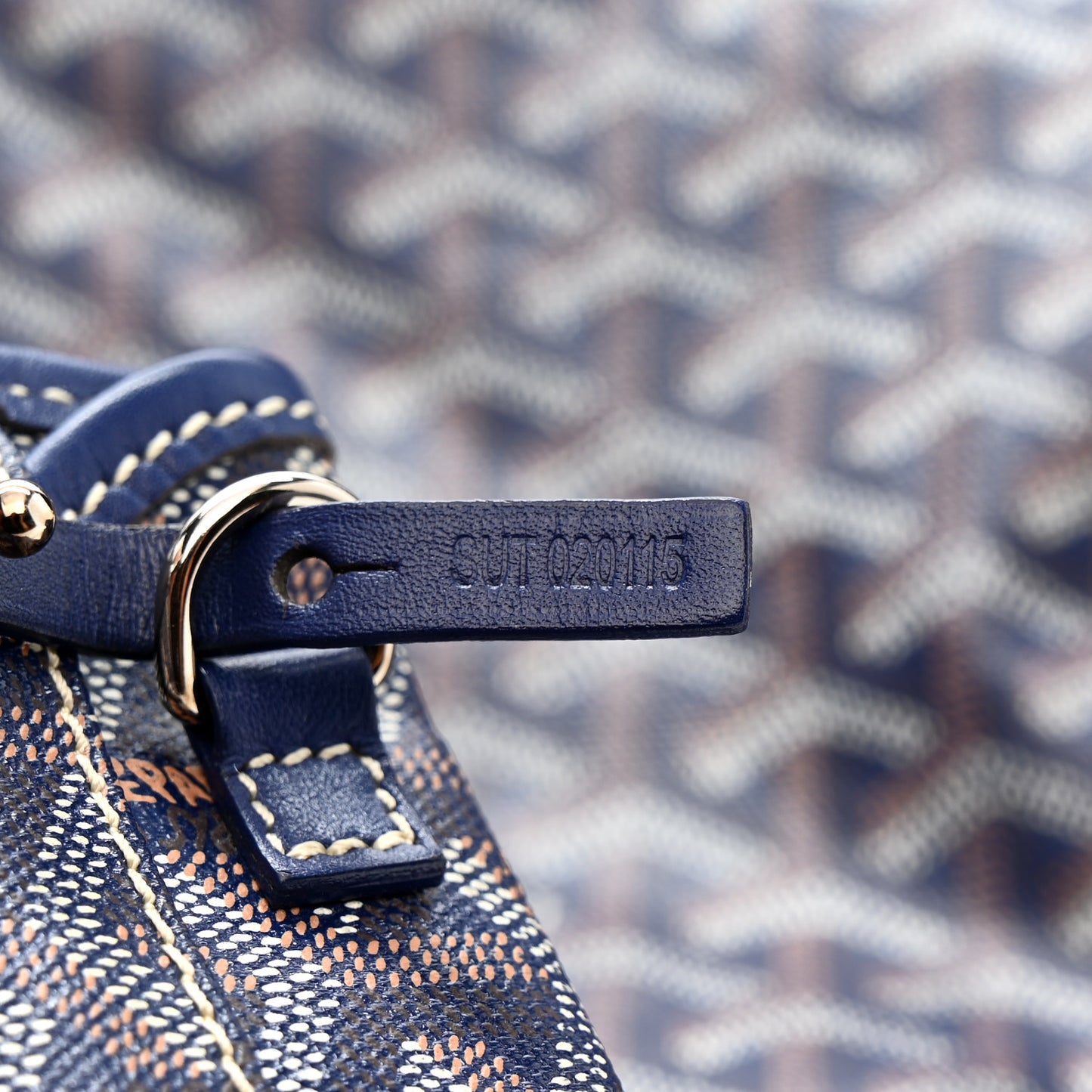 Goyardine Saint Louis GM Navy