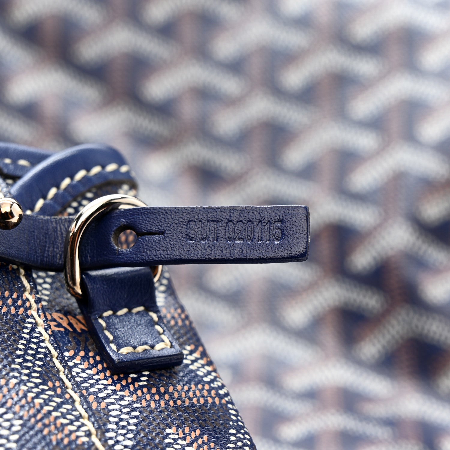 Goyard Goyardine Saint Louis GM Navy 8 of 16
