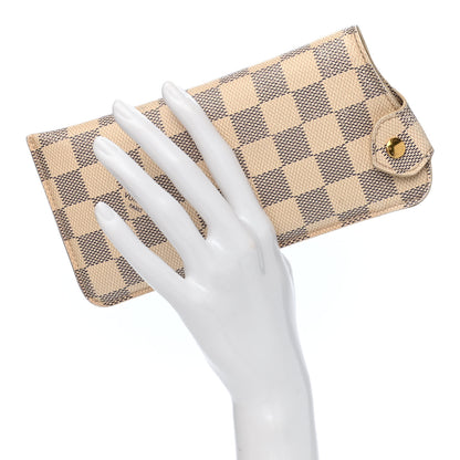 Louis Vuitton Damier Azur Sunglasses Case MM 2 of 11