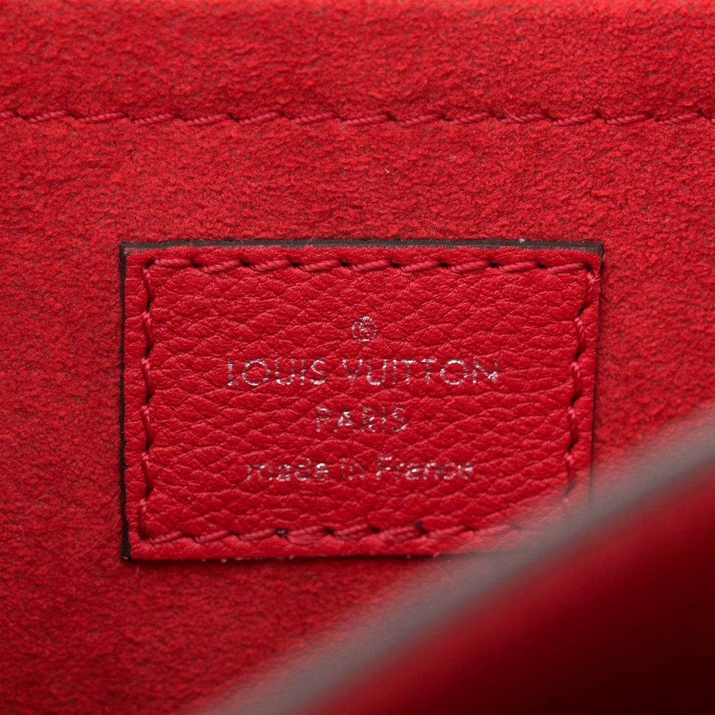 Soft Calfskin Mylockme Chain Bag BB Rubis