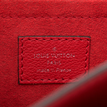 Louis Vuitton Soft Calfskin Mylockme Chain Bag BB Rubis 6 of 11