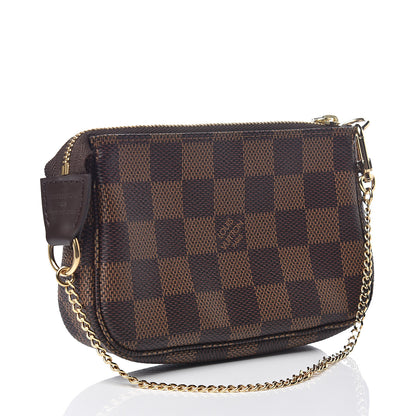 Louis Vuitton Damier Ebene Mini Pochette Accessories 2 of 5