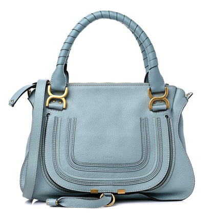 Chloe Calfskin Medium Marcie Satchel Cloudy Blue 1 of 9