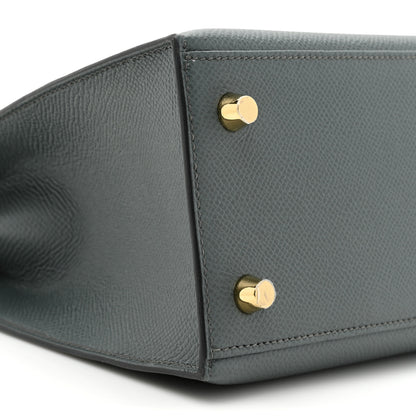 Hermes Epsom Kelly Sellier 25 Vert Amande 8 of 13