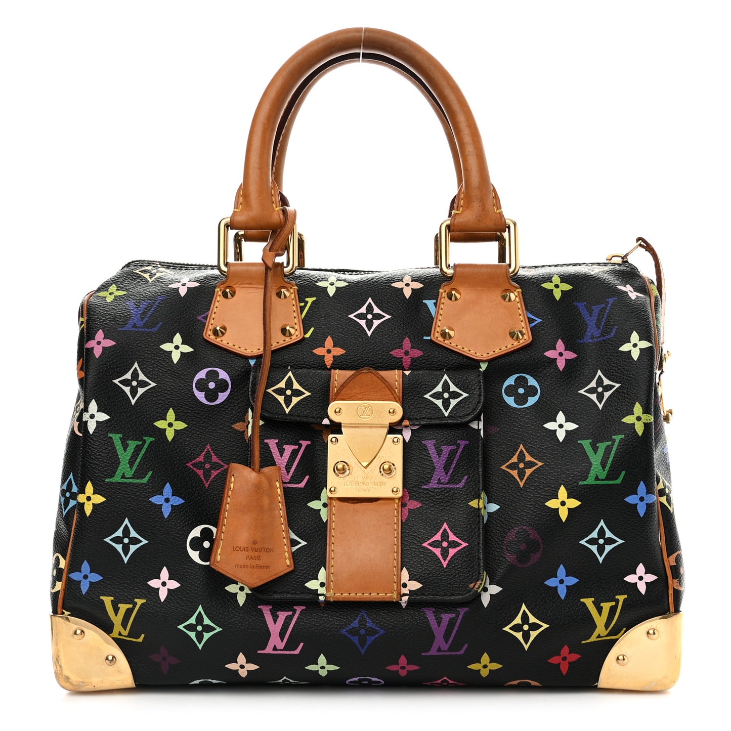 Monogram Multicolor Speedy 30 Black