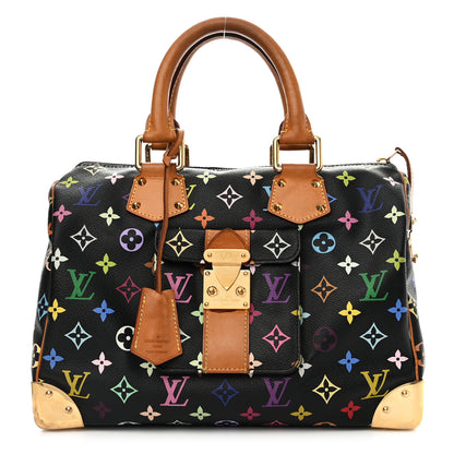 Louis Vuitton Monogram Multicolor Speedy 30 Black 1 of 9
