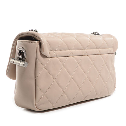 Chanel Calfskin Country Chic Flap Ecru Brown 3 of 7