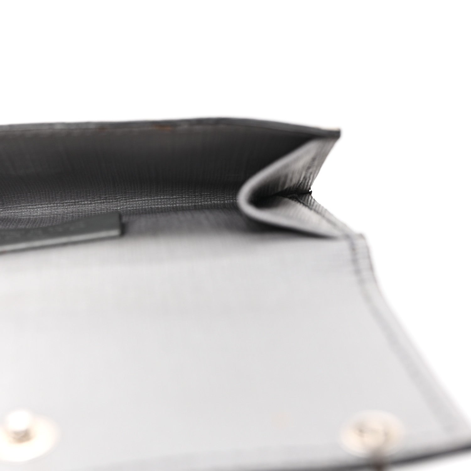 Gucci GG Supreme Monogram GG Pierce French Flap Wallet Ecru Grigio 6 of 10