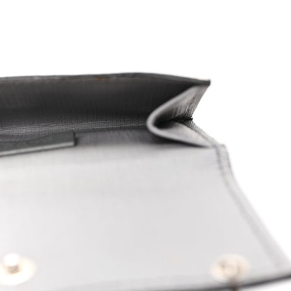 Gucci GG Supreme Monogram GG Pierce French Flap Wallet Ecru Grigio 6 of 10