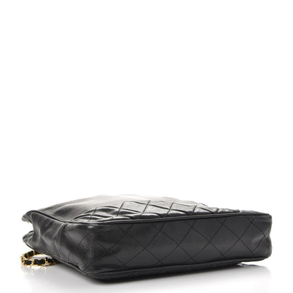 Chanel Lambskin Quilted Shoulder Bag Black 4 of 14