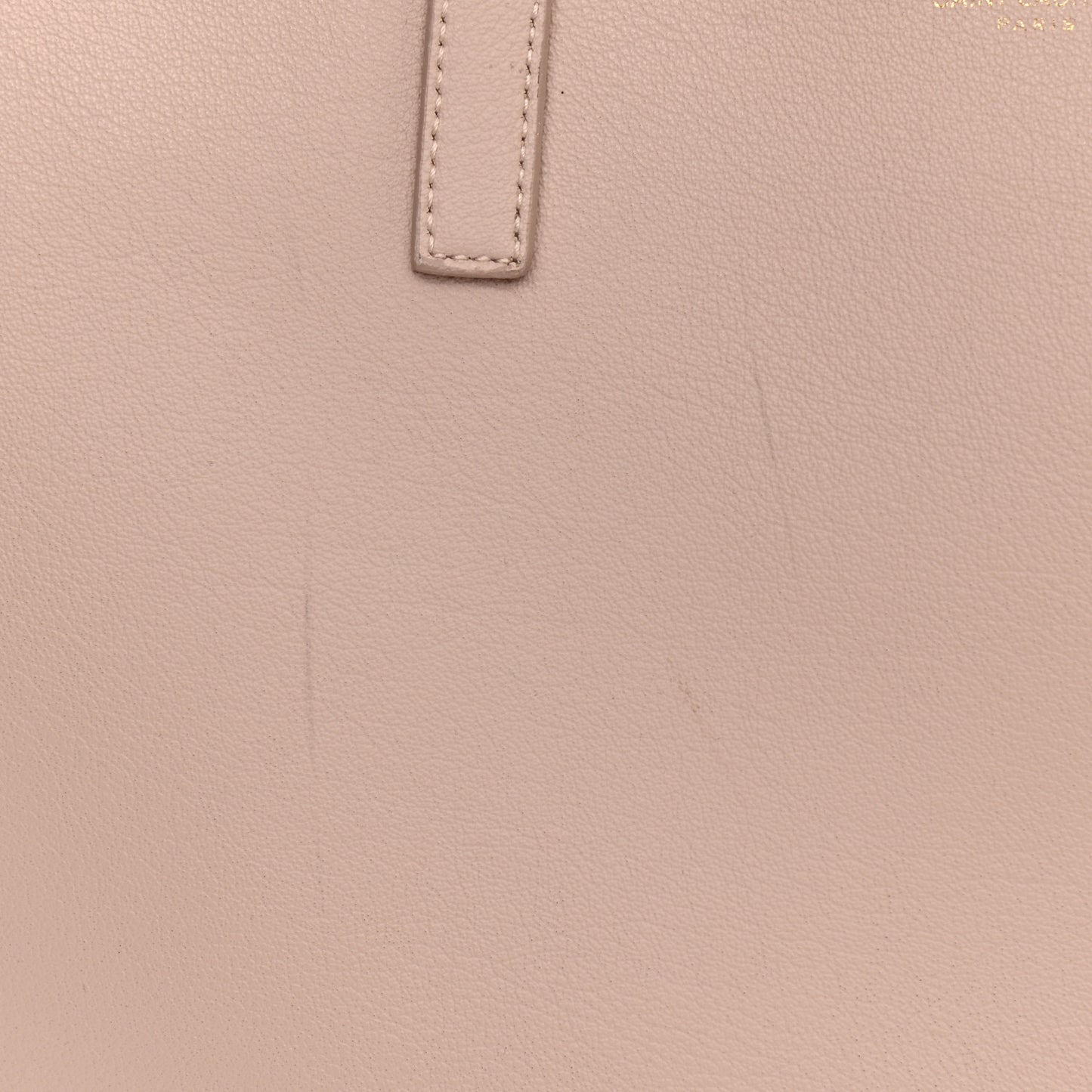 Calfskin Large Shopping Tote Pale Blush