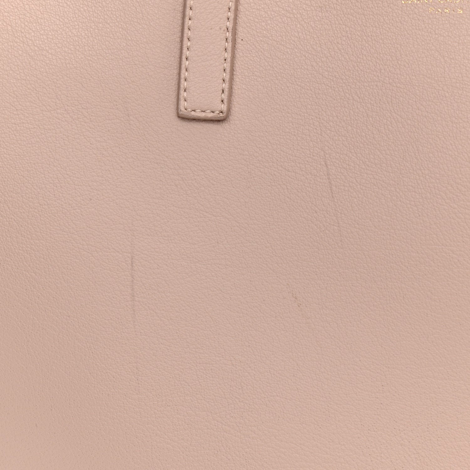 Saint Laurent Calfskin Large Shopping Tote Pale Blush 25 of 27