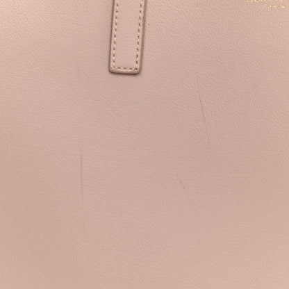 Saint Laurent Calfskin Large Shopping Tote Pale Blush 25 of 27